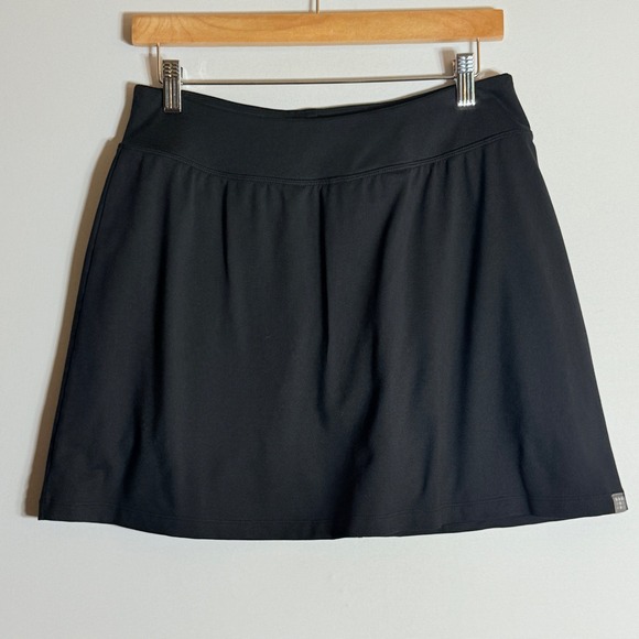 Title nine Pants - Title Nine Womens Medium Black Athletic Skirt Built in Shorts Active Travel